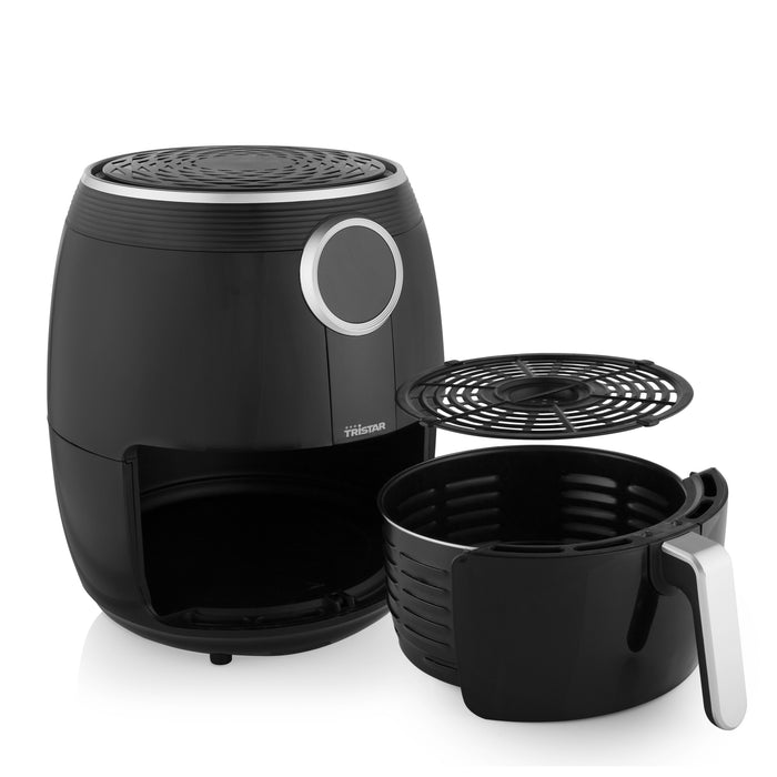 EAN 8713016097583 - Tristar FR-6956 freidora Sencillo 4,5 L Independiente 1500 W Freidora de aire caliente Negro, Plata imagen 11