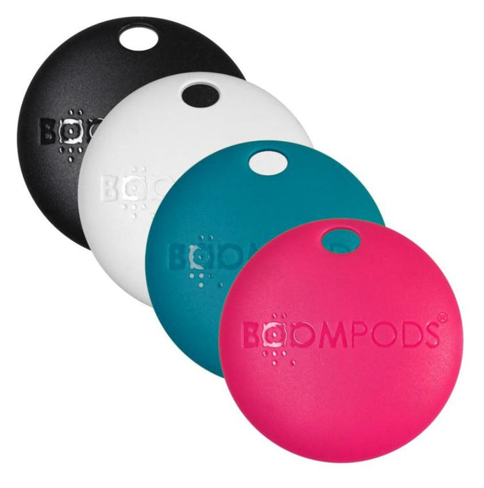 EAN 5060746170325 - Boompods Boomtag Elemento Buscador Negro, Azul, Rosa, Blanco imagen 1