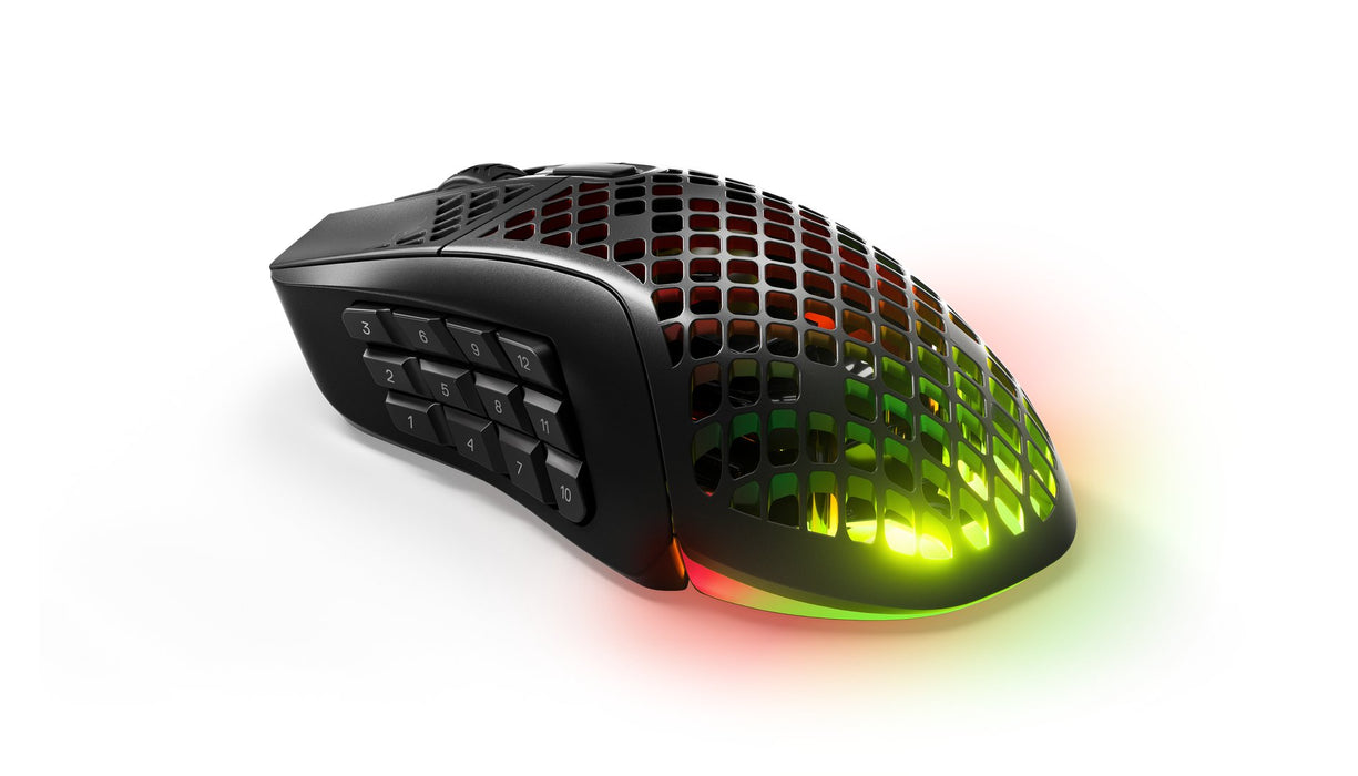 EAN 5707119046435 - Steelseries Aerox 9 ratón Juego Ambidextro RF Wireless + Bluetooth Óptico 18000 DPI imagen 2