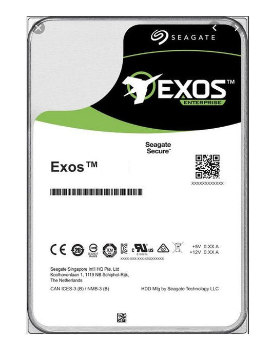 Disco Seagate 3,5 14tb Exos X16 Sata 6gb/S 7200 256mb 512e/4kn