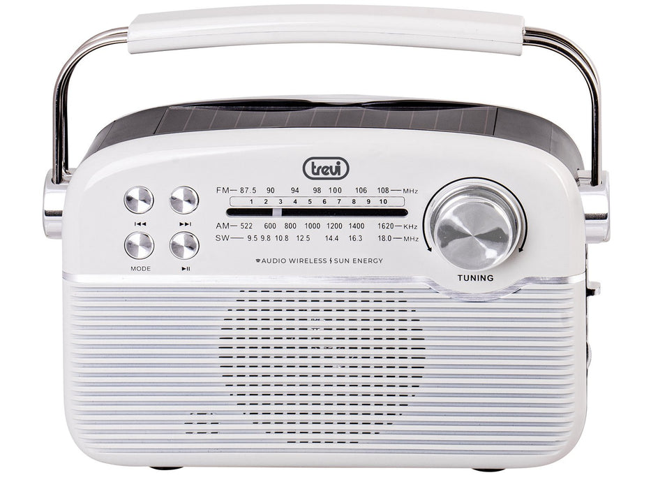 EAN 8011000041803 - Trevi RA 7F50 BT Personal Analógica Blanco imagen 2