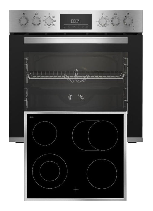 EAN 8690842403521 - Beko BBUM12321X sets de electrodoméstico de cocina Cerámico Horno eléctrico imagen 1
