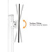 EAN 8059018362176 - Techly ICA-TR48W mueble y soporte para dispositivo multimedia Blanco Panel plano Carro multimedia imagen 12