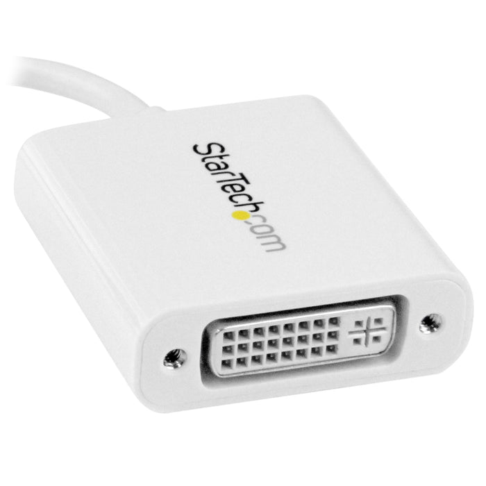 Startech.Com Adaptador Gráfico Usb-C A Dvi Conversor De Vídeo Usb 3.1 Type-C A Dvi Para Macbook Chromebook Dell Xps Blanco Adaptador De Vídeo Externo Usb-C Dvi Blanco Para P/N: Tb4cdock