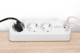 EAN 4016032502074 - Digitus DA-70626 base múltiple 1,5 m 3 salidas AC Interior Blanco imagen 3