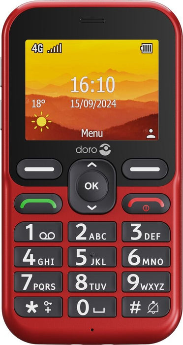 EAN 7322460087548 - Doro Leva L10 6,1 cm (2.4") 120,7 g Rojo Característica del teléfono imagen 1