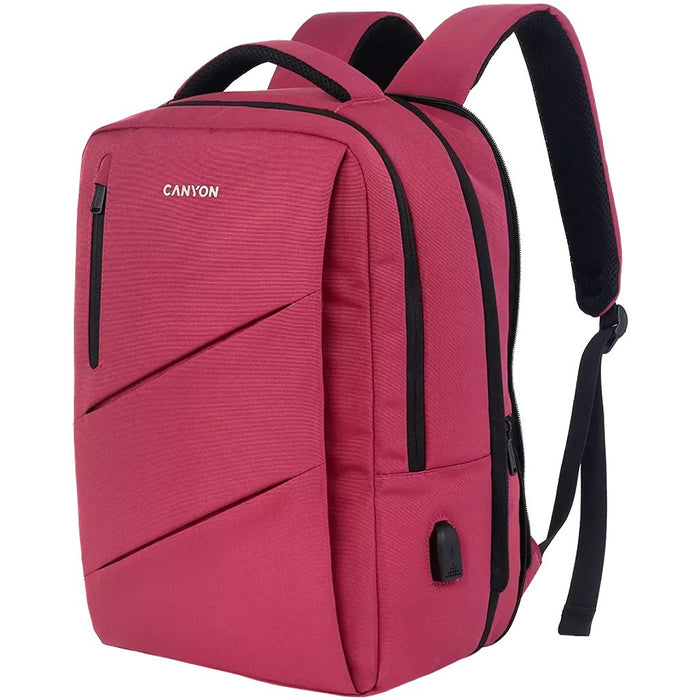 Maletin Canyon Cns-Bpe5bd1  Para Portátil 39,6 Cm (15.6") Mochila Rojo