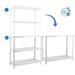 EAN 8435104993606 - Simonrack Advantage Mini 5/400 Metal Blanco imagen 5