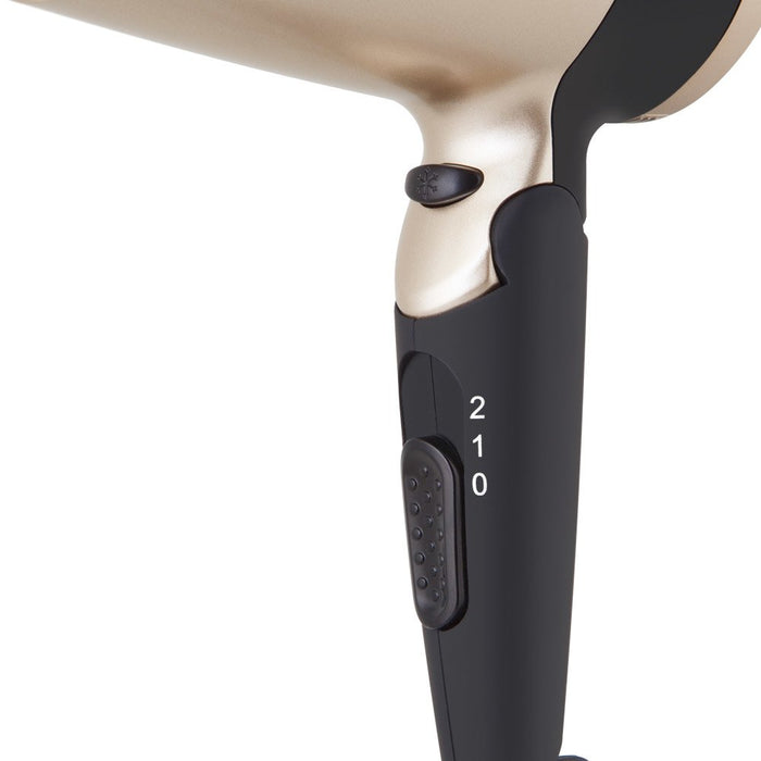 EAN 8436044537455 - Orbegozo SE 1600 secador 1600 W Negro, Gris pardo imagen 3