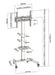 EAN 4015867222966 - Equip 650607 mueble y soporte para dispositivo multimedia Negro Panel plano Carro multimedia imagen 9
