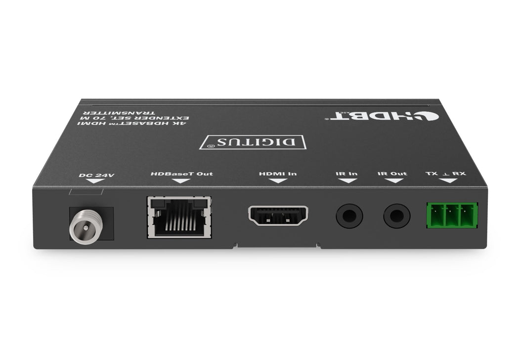 EAN 4016032483670 - Digitus DS-55520 extensor audio/video Transmisor y receptor de señales AV Negro imagen 5