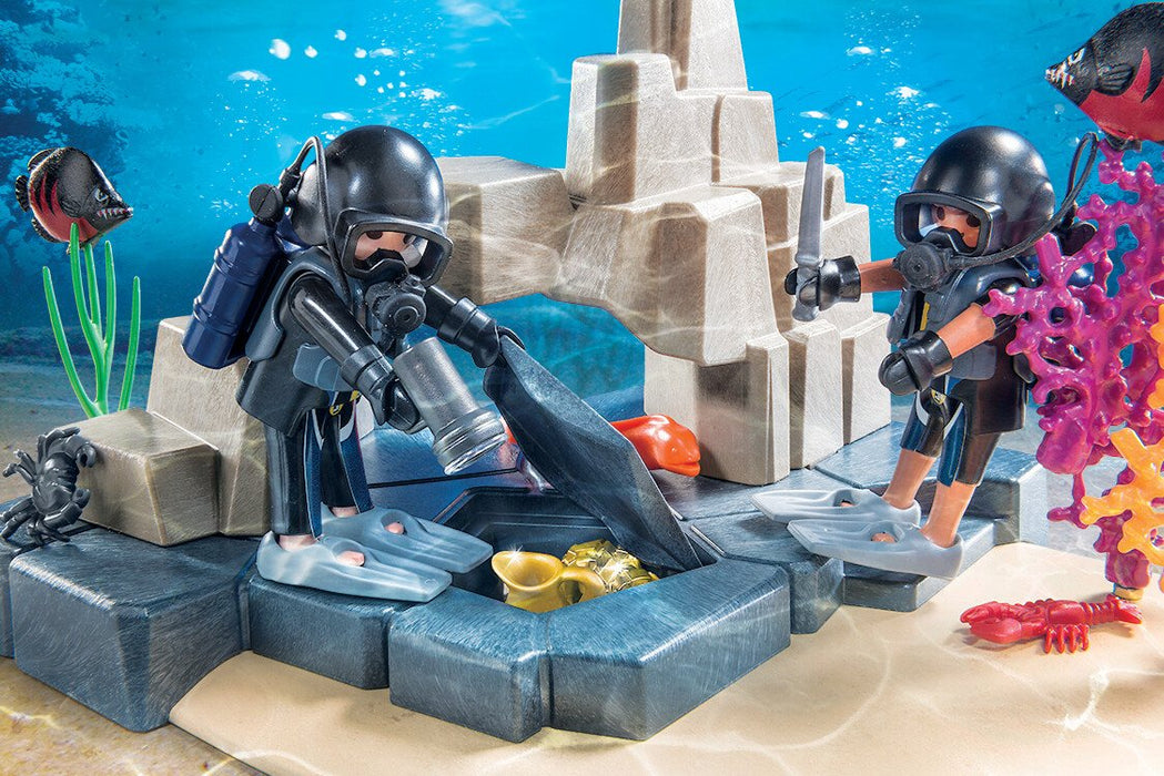 Playmobil Fuerzas Especiales Superset Unidad De Buceo