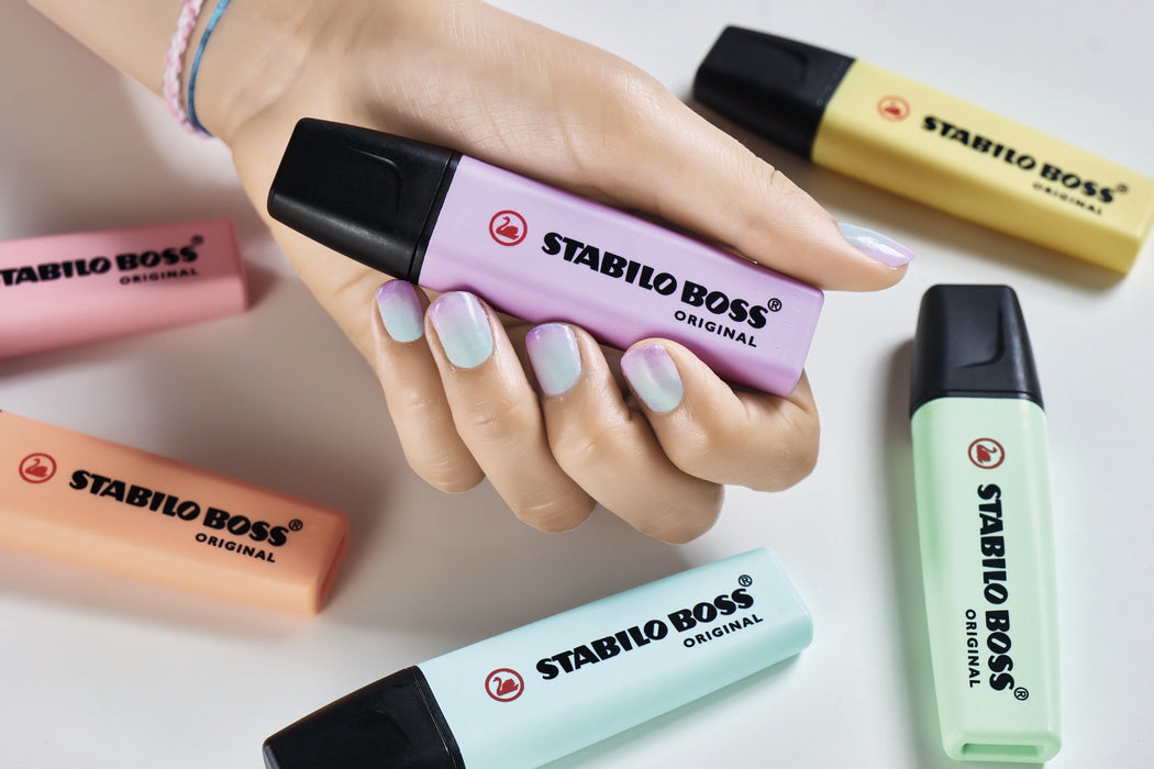 EAN 4006381492867 - STABILO Boss Original Pastel marcador 4 pieza(s) Punta de cincel Lila, Menta, Rosa, Turquesa imagen 7