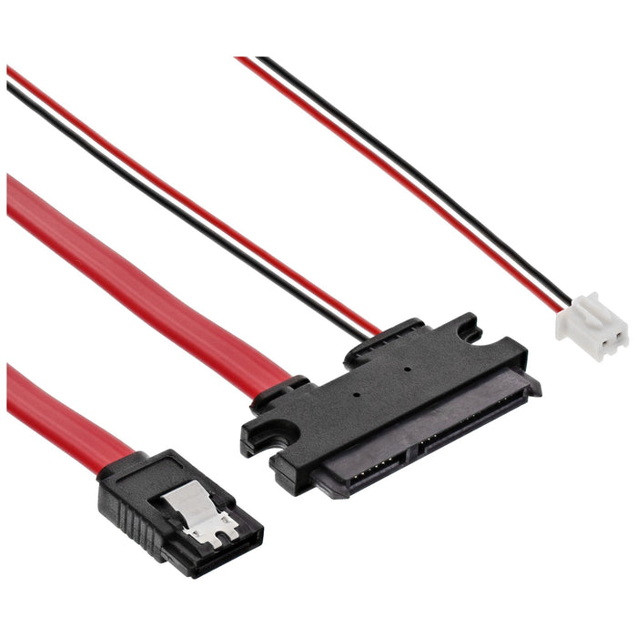 Cable Sata Inline Para Banana Pi Con Conector De Datos Y Alimentación De 0,35 M