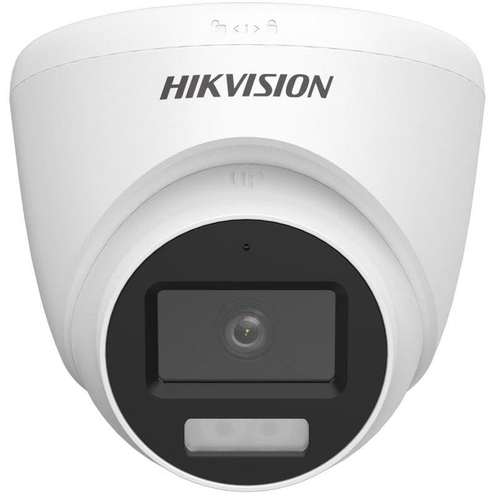 Hikvision Ds-2ce78u0t-Lf(2.8mm) Cámara Turret Fija 4k Con Luz Híbrida Inteligente