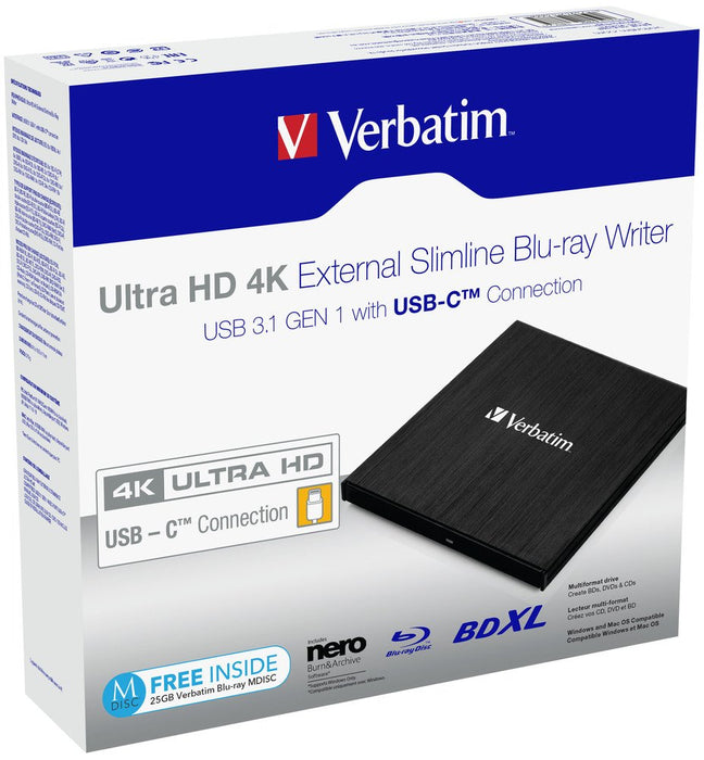 EAN 0023942438885 - Verbatim 43888 unidad de disco óptico Blu-Ray DVD Combo Negro imagen 5