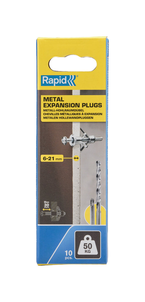 EAN 4051661038402 - Rapid 5001553 tornillo de anclaje y taco 10 pieza(s) Anclaje de expansión 52 mm imagen 2