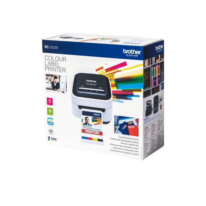 EAN 4977766801126 - Brother VC-500W impresora de etiquetas ZINK (Zero-Ink) Color 313 x 313 DPI 8 mm/s CZ Wifi imagen 7