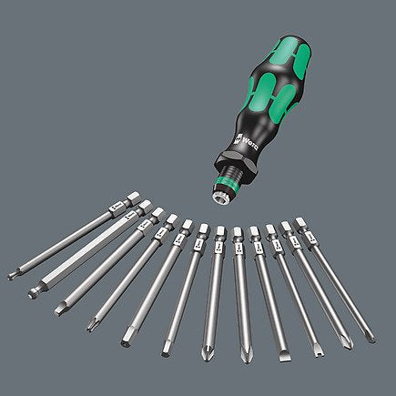 Wera Kraftform Compact 60 Imperial, 17 Piezas, Llave De Tubo 5051042001
