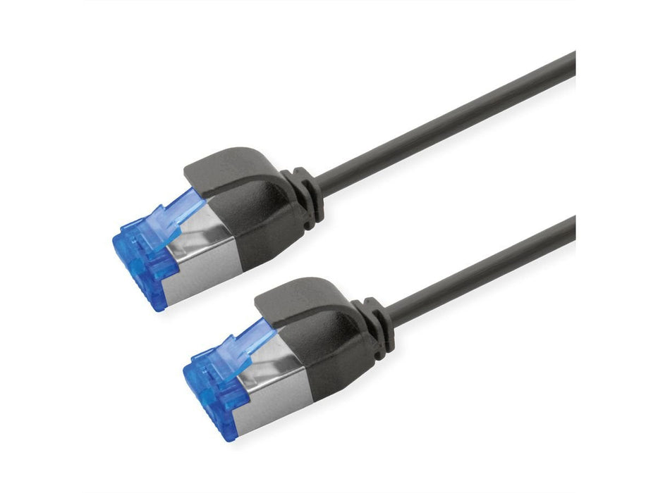 Roline Cable De Red Cat.6a (Class Ea) S Ftp (Pimf), Lsoh, Poe, Schwarz, 10 M