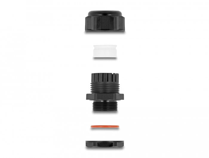 Delock Ex Prensaestopas M32 Negro 2 Piezas