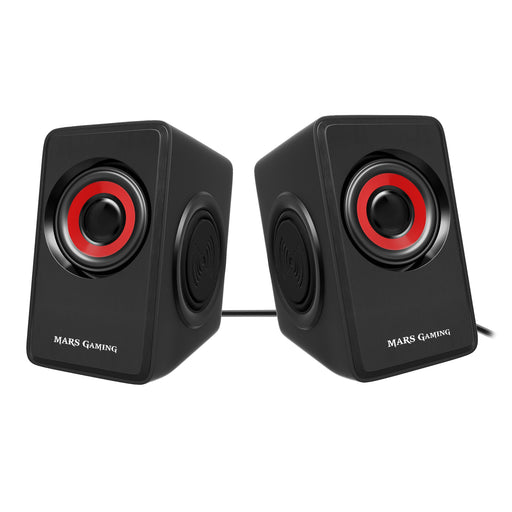 EAN 4713105963144 - Mars Gaming MS1 altavoz Negro, Rojo Alámbrico imagen 2