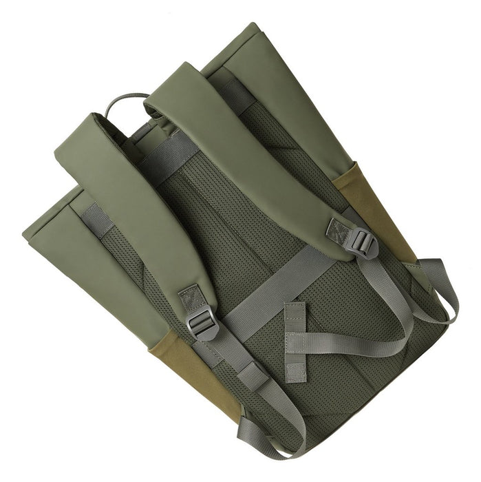 EAN 4260709015637 - Rivacase Eden mochila Mochila de viaje Oliva cuero PU, Poliéster, Tereftalato de polietileno reciclado (r imagen 15