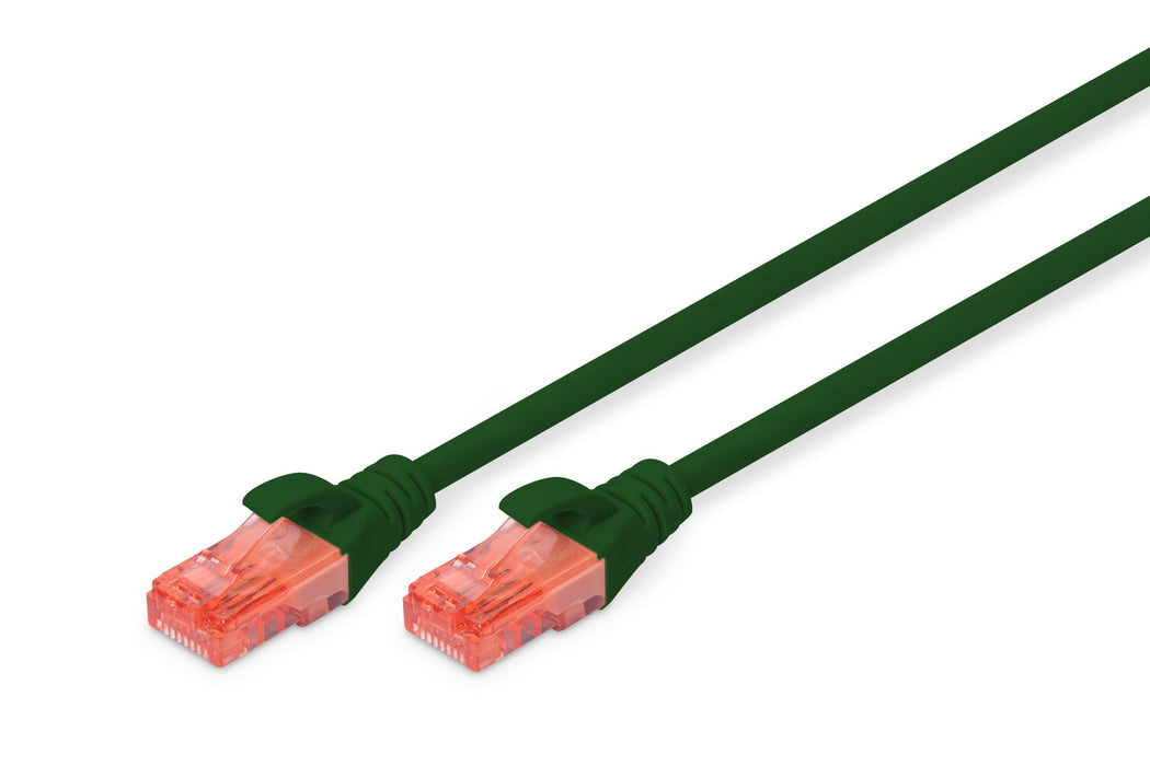 EAN 4016032371830 - Digitus DK-1612-005/G cable de red Verde 0,5 m Cat6 U/UTP (UTP) imagen 1