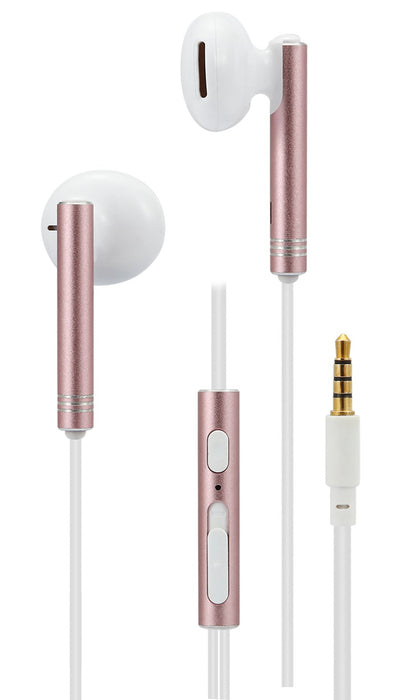 EAN 4010425959636 - 2GO 795963 auricular y casco Auriculares Alámbrico Dentro de oído Llamadas/Música Oro, Rosa imagen 1