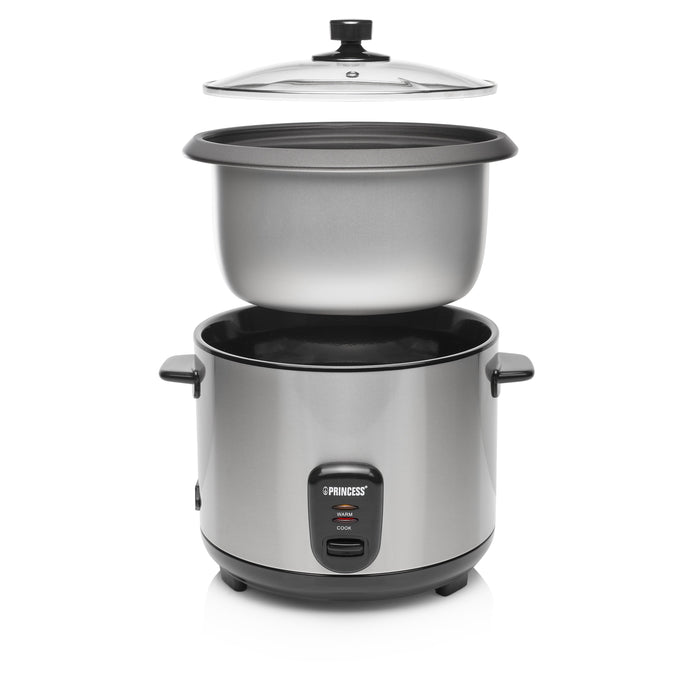 EAN 8712836320192 - Princess 271950 arrocera 1,8 L 700 W Negro, Acero inoxidable imagen 6
