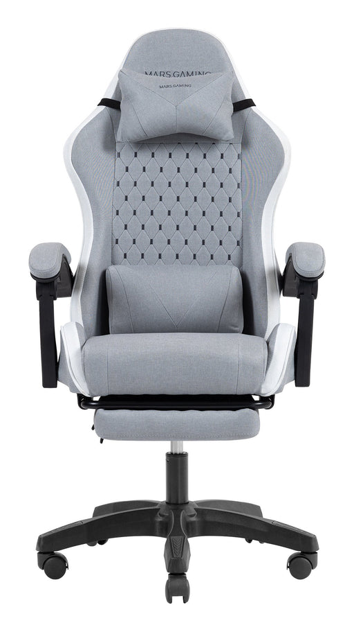 EAN 8435693112952 - Mars Gaming MGCXFSW silla para videojuegos Silla para videojuegos de PC Asiento acolchado Gris, Blanco imagen 1