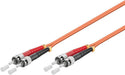 EAN 5711783491576 - Microconnect FIB1120005-2 Cable de fibra óptica e InfiniBand 0,5 m ST Naranja imagen 1