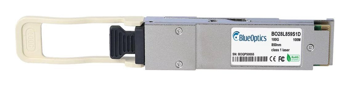 Blueoptics Bo28l859s1d Qsfp28 100gbase-Sr4 Mm 100m F. Extreme 100g-Sr4-Qsfp100m