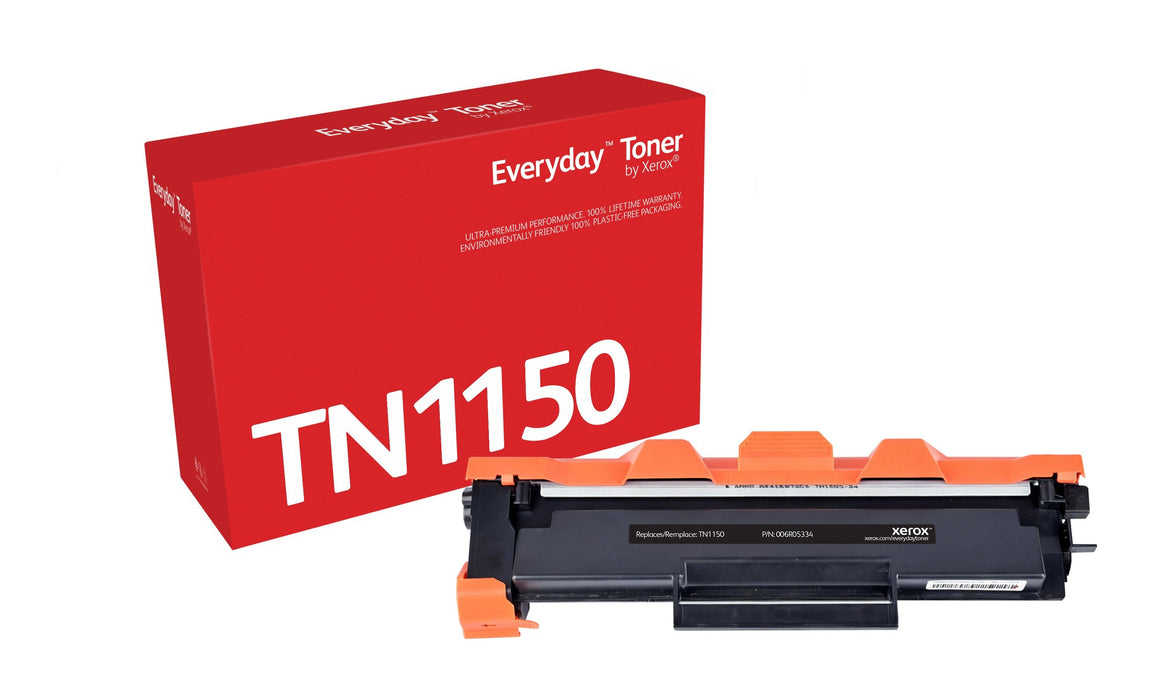 Everyday Black Toner Replaces Supl Brother Tn-1150 Standard Capacit