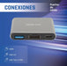 EAN 8435364318461 - iggual IGG318461 base para portátil y replicador de puertos USB 3.2 Gen 1 (3.1 Gen 1) Type-C Negro imagen 3
