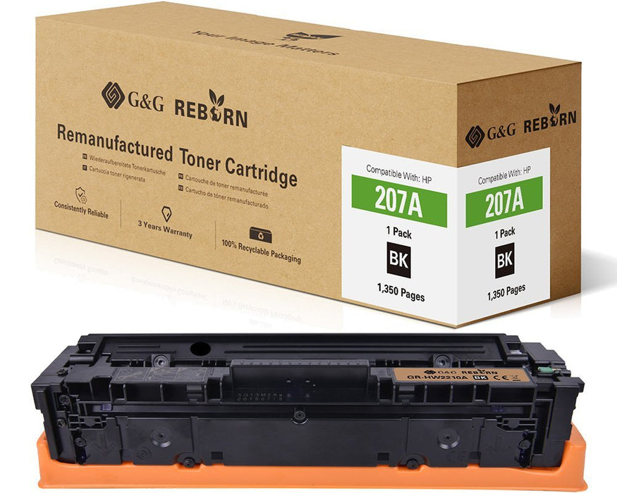 G&G Reborn-Toner Compatible Con Hp 207a W2210a