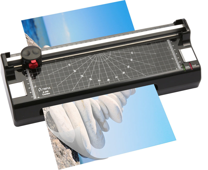 EAN 4030152031146 - Olympia A 240 Combo Plastificadora en frío/caliente 250 mm/min Negro imagen 2
