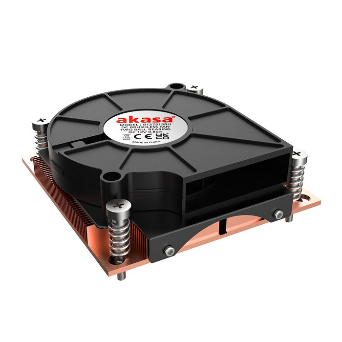 EAN 4710679552019 - Akasa AK-CC7401BP01 sistema de refrigeración para ordenador Procesador Refrigerador de aire 7,5 cm Negro  imagen 3