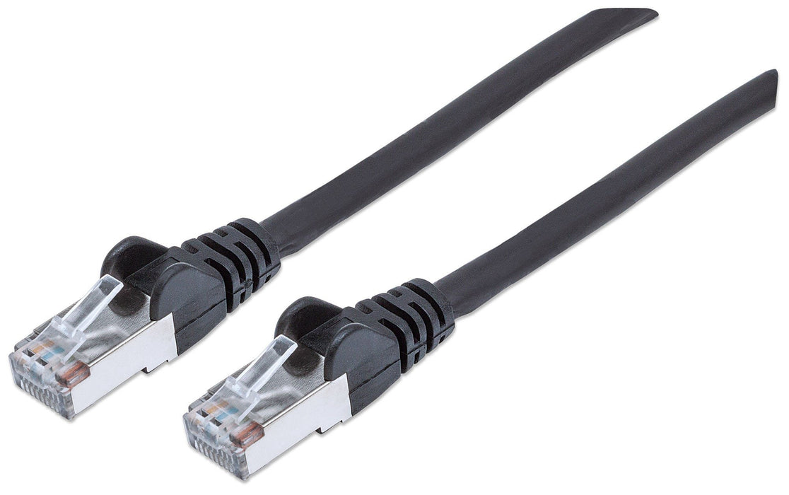 EAN 0766623318754 - Intellinet 0.5m CAT6a S/FTP cable de red Negro 0,5 m S/FTP (S-STP) imagen 1