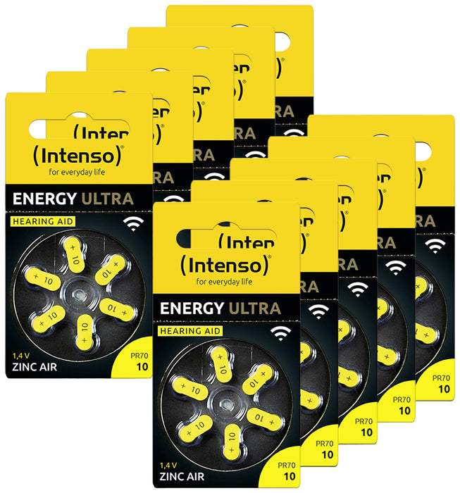 Intenso Bateria Zinc Air, 10, 1.45v