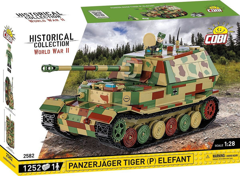 EAN 5902251025823 - COBI Panzerjäger Tiger (P) Elefant imagen 12