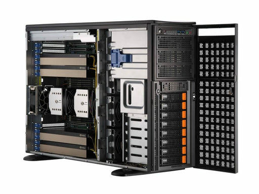 EAN 672042512539 - Supermicro SYS-741GE-TNRT servidor barebone Intel C741 LGA 4677 (Socket E) Torre Negro imagen 1
