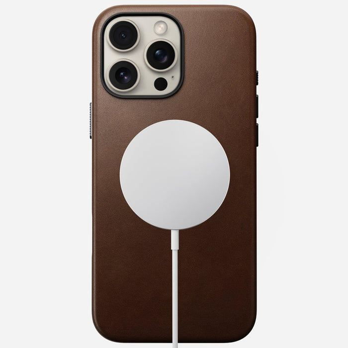 Nomad Traditional Leather Case Iphone 16 Pro Max Brown
