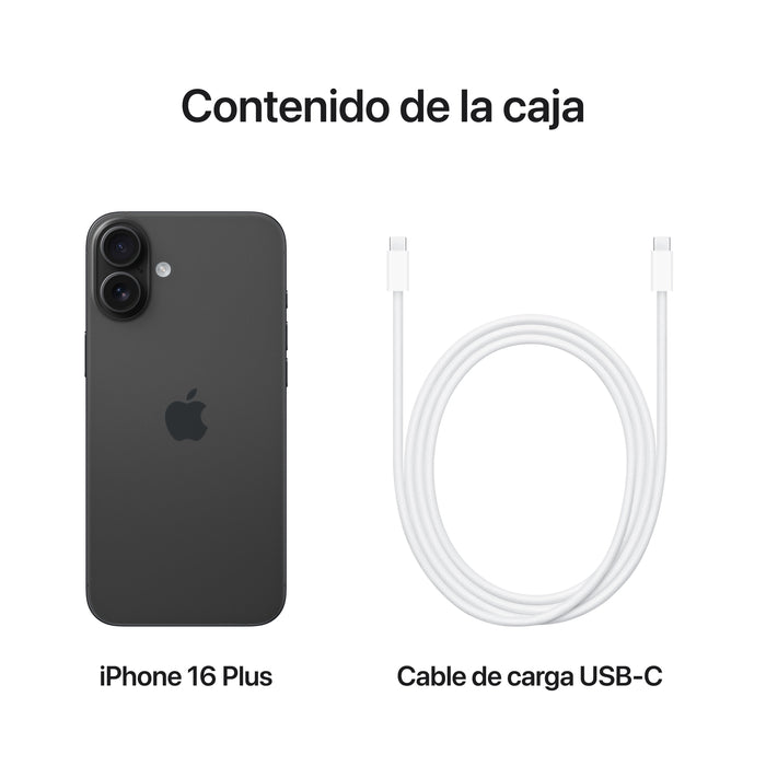 EAN 0195949722196 - Apple iPhone 16 Plus 17 cm (6.7") SIM doble iOS 18 5G USB Tipo C 128 GB Negro imagen 9