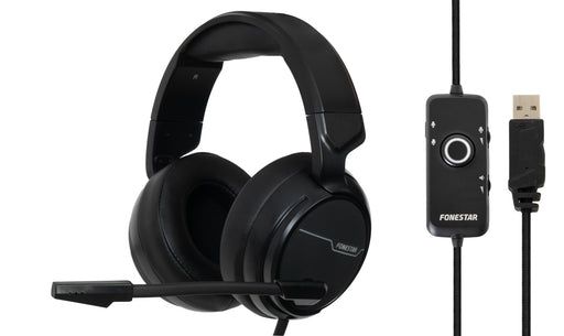 EAN 8422521003216 - Fonestar WIN-U auricular y casco Auriculares Alámbrico Diadema Juego Negro imagen 1