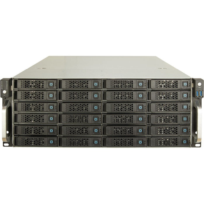 Inter-Tech 4u-4736, Servidor De Vivienda Negro