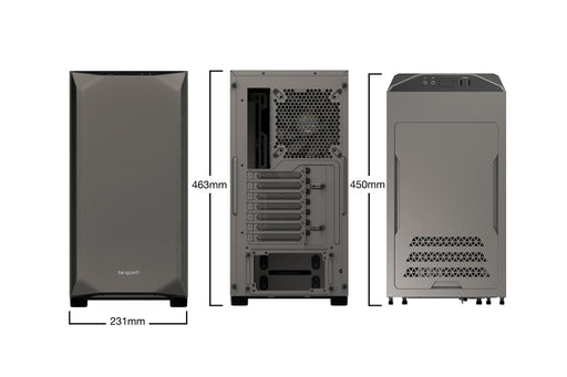 EAN 4260052187814 - be quiet! BGW36 carcasa de ordenador Midi Tower Gris imagen 2