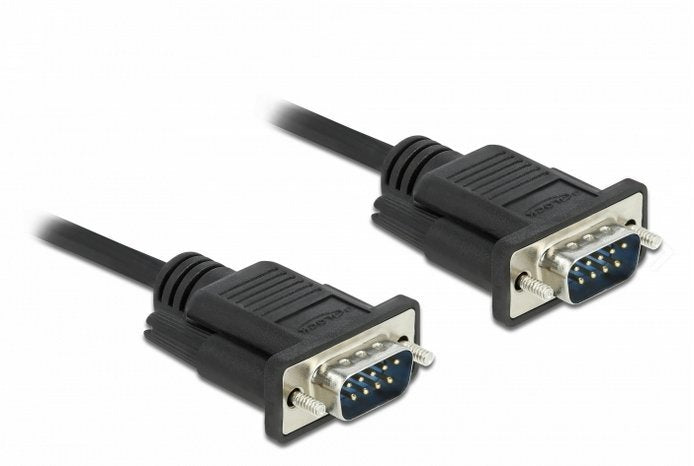 EAN 4043619865765 - DeLOCK 86576 cable de serie Negro RS-232 Sub-D9 imagen 1