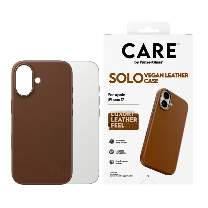 Panzerglass Care Solo Case Brown Ip 17