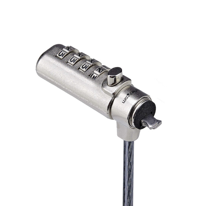 EAN 0065030900720 - StarTech.com SNBLC4D-LAPTOP-LOCK cable antirrobo Negro, Plata 2 m imagen 2
